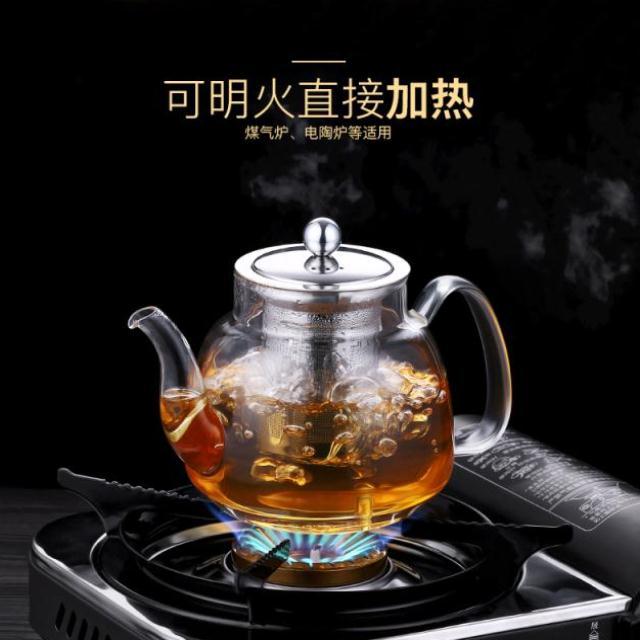 煮咖啡茶叶茶馆泡茶壶玻璃过滤家用蜡烛竹制煮茶沏茶杯不锈钢单烧|msdalam kategori pinggan mangkuk, set teh, teko - dari Buy2taobao.com untuk memberikan perkhidmatan ejen Taobao profesional membeli