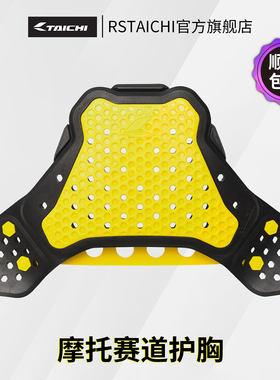 RS TAICHI摩托车内置护具护背护胸板赛道竞技防摔男赛车CE2级认证