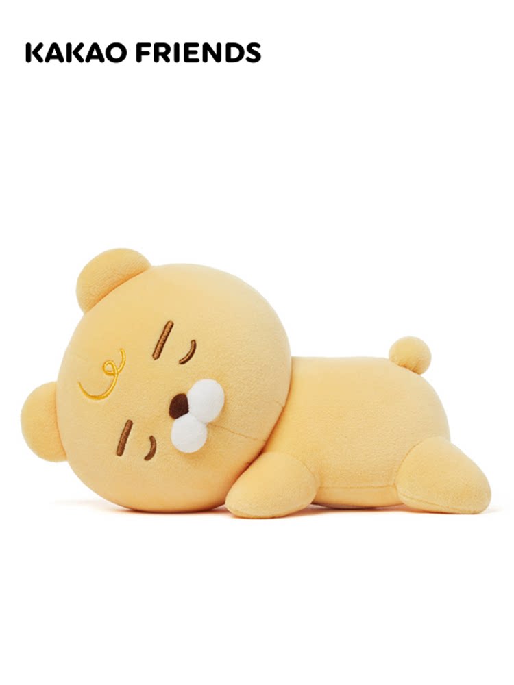 kakao friends毛绒公仔apeach啵啵桃屁桃卡通午睡抱枕玩偶迷你款