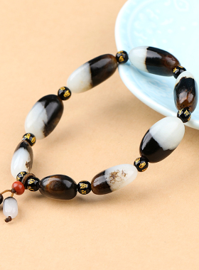 涵怡新疆和田玉籽料原石手链