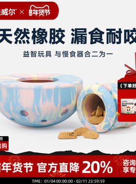 24秋冬新品拉夫威尔宝绮尼蘑菇玩具ruffwear狗狗玩具漏食多种玩耍