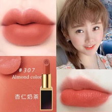 皇家TF口红307杏仁奶茶色69玫瑰豆沙100肉桂16番茄红80酒红送女友