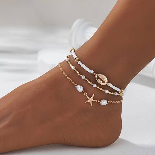 Women's Bohemian Style Beach Vacation Ankle Chains