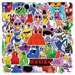 50Pcs Garten of Banban Stickers Car Skateboard Helmet