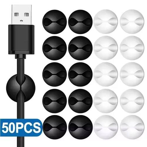 Cable Clips Phone Cord Holder USB Data Line Silicone