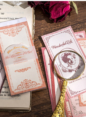 Retro European Manor frame Memo Pad Creative Notepads