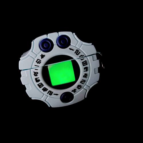 For Airpods Pro 3 Case,3D Luminous Digimon Silicone