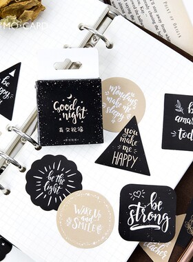 45pcs/box Make A Wish Mini Sticker Scrapbooking Diy Paper