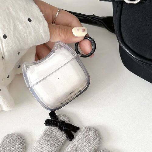 Creative Cat Ear Candy Colour Headphone Cover For AirPods 1