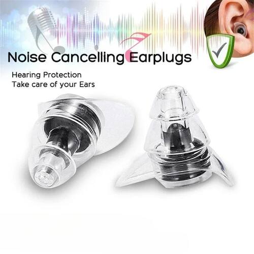 1 Pair Noise Cancelling Musicsafe Ear Plugs Hearing