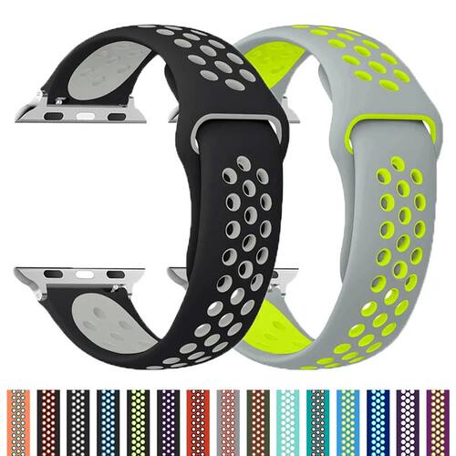 Silicone Strap For Apple Ultra 3 2 1 49MM Sports Band For