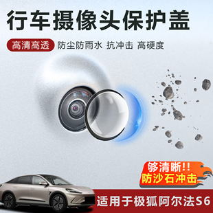 适用于极狐阿尔法S6摄像头保护盖防雨防刮耐磨高透玻璃保护罩