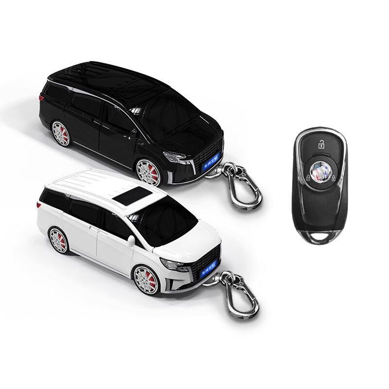 适用于别克GL8钥匙包塑料汽车模型壳改装专用个性扣定制保护套男