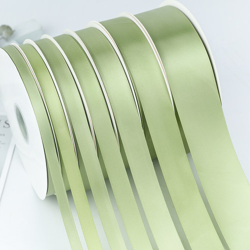 抹茶绿色丝带茉莉花手串材料