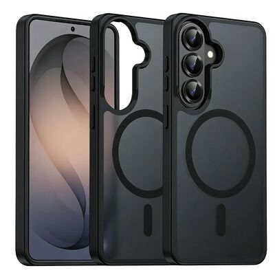 Magnetic for Samsung Galaxy S26 Case Matte Black Phone