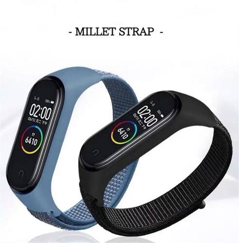 Bracelet For Mi Band 7 6 Strap Nylon Sport Loop Watch Belt