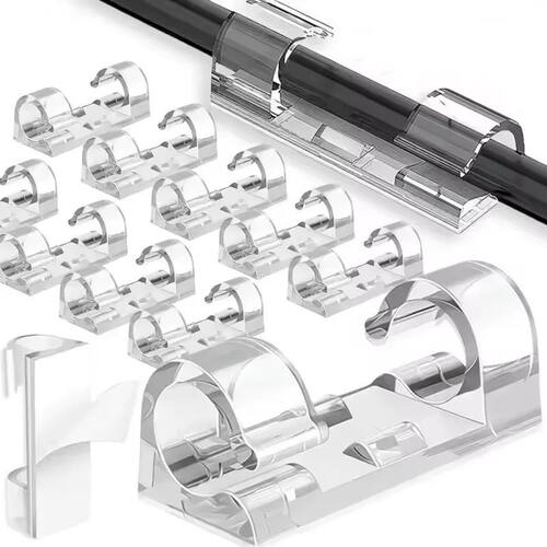 Cable Clips Organizer Drop Wire Holder Cord Management
