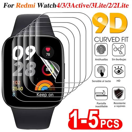 Hydrogel Film For Xiaomi Redmi Watch4 3 2 Smartwatch Soft