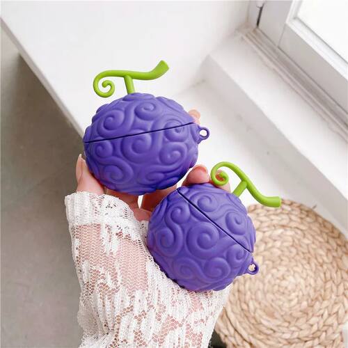 2024 Japan Anime 3D Devil Fruit Silicone Earphone Case For