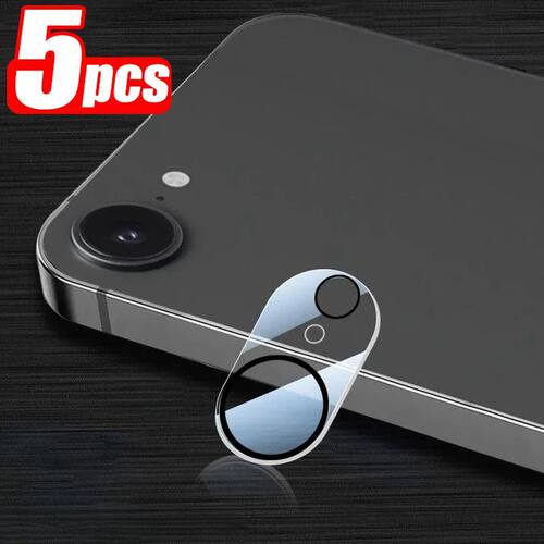 1-5Pcs Camera Lens Protector for iPhone 16E 17E 9H Hardness