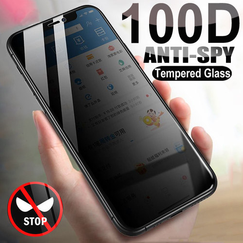 Privacy Screen protector iPhone 7 8 6 6S Plus SE 2020 Glass