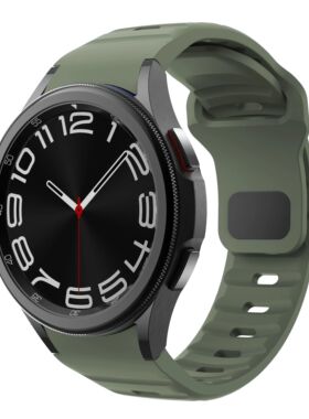2024 Silicone Strap for Samsung Galaxy Watch 6 Classic 47mm