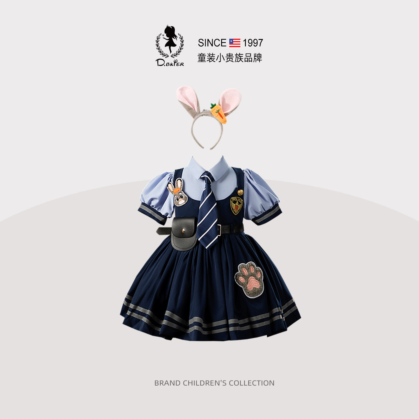 sesameclub日常可穿女童公主裙