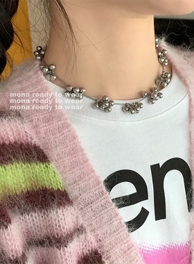 【8.14日早10点上新 抢先加购】MONA约70g 钛钢潮流 项链女款配饰