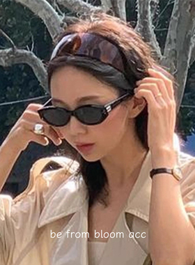 板材复古玳瑁色发箍fever同款