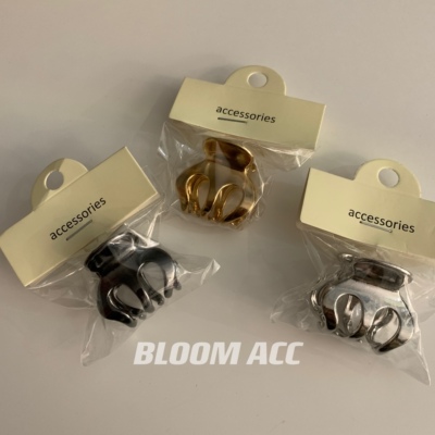 复古合金高马尾发夹抓夹