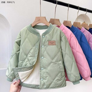 女童校服神器内搭冬小学生内胆羽绒棉服马甲上衣保暖冬季外套冬天