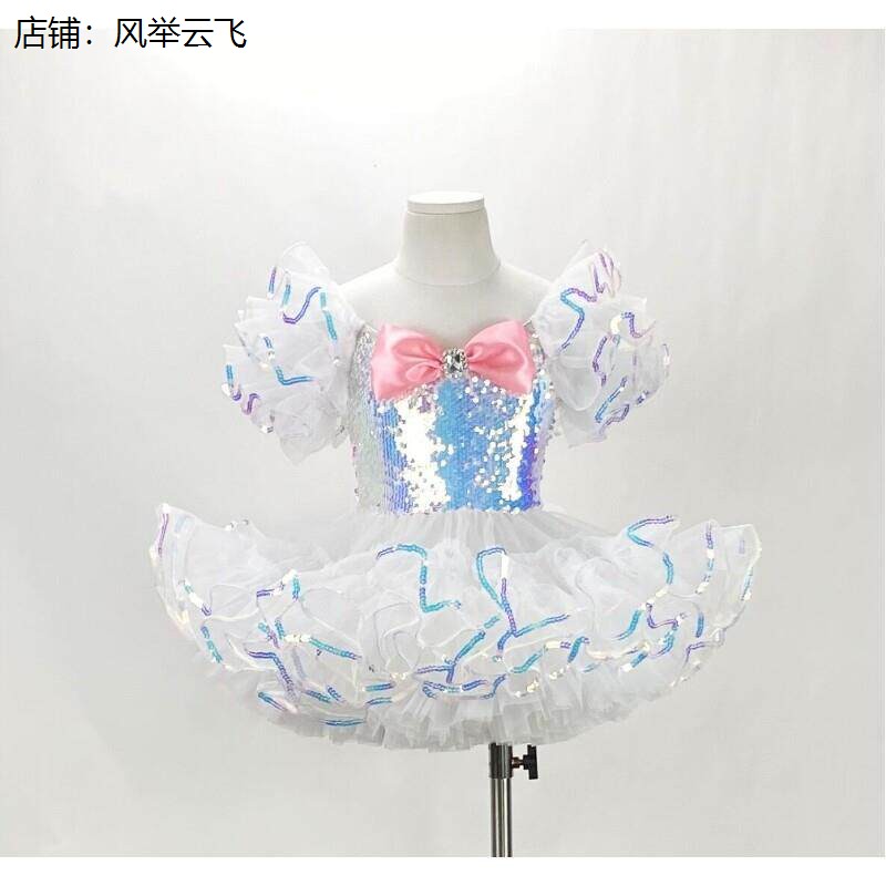 六一儿童演出服蓬蓬纱裙
