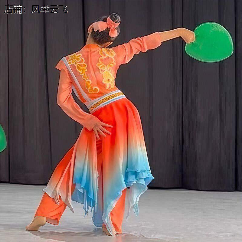 越女词舞蹈服装儿童演出