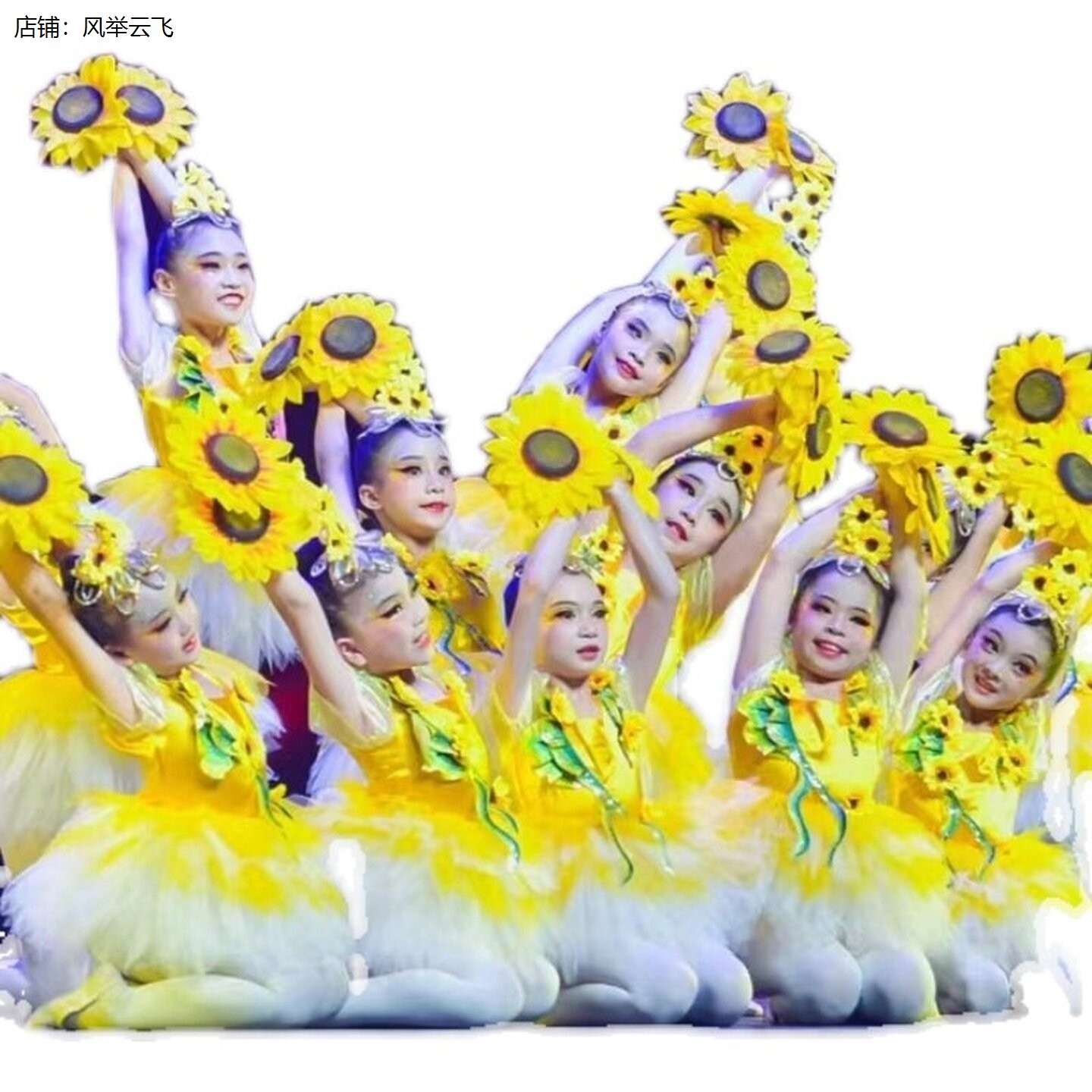 花儿朵朵向太阳舞蹈服六