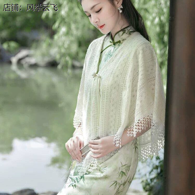 旗袍专用披肩外搭女外套