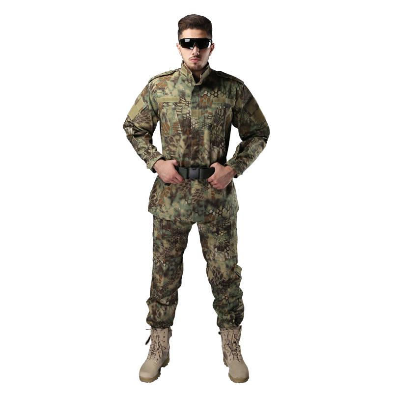 战术兵仿生迷彩训练野战套装套服