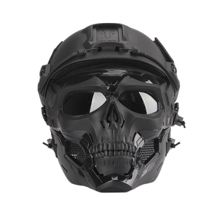战术兵骷髅使者面具头盔全脸防护面罩军迷野战战术装备FAST头盔