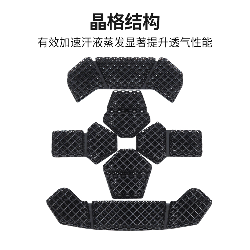 【蜂窝透气散热】战术头盔内衬垫