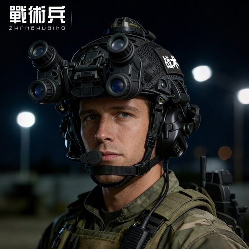 【万人收藏】奇美拉夜视仪战术盔