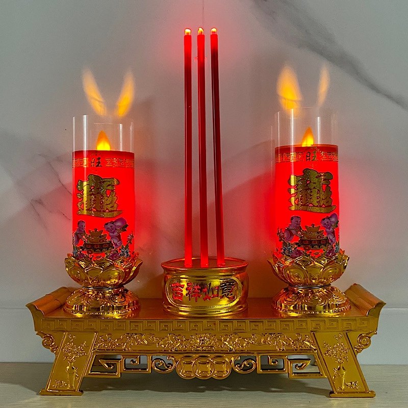 摇摆led电子蜡烛供灯佛灯长明灯