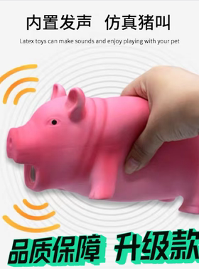 发声惨叫猪创意乳胶捏捏发泄玩具慢回弹捏捏乐掌上鸣猪抽象小玩具