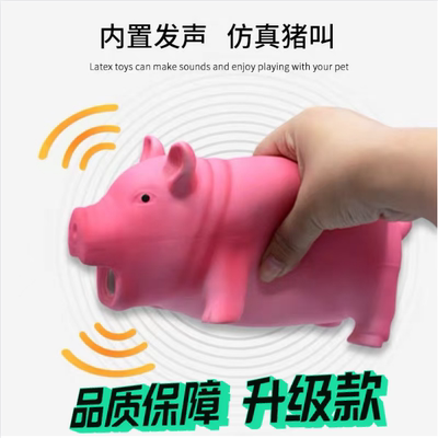 发声惨叫猪创意乳胶捏捏