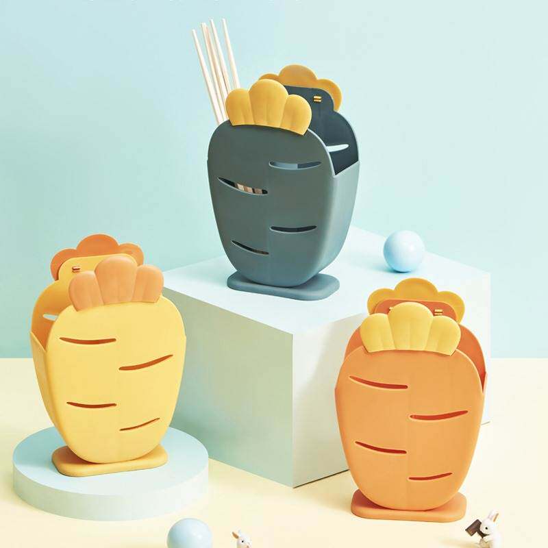 享新惠筷子笼家用卡通塑料筷子筒厨房创意沥水筷子篓勺子餐具收纳