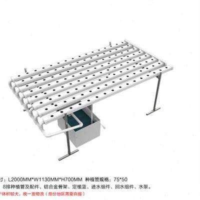 无土栽培设备工程楼顶天台纯水培管道种生菜青菜平铺平面型种植q.