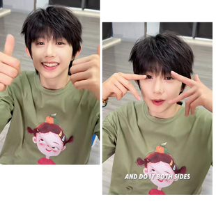 陈奕恒同款重磅纯棉短袖t恤女夏季新款宽松oversize小众半袖上衣