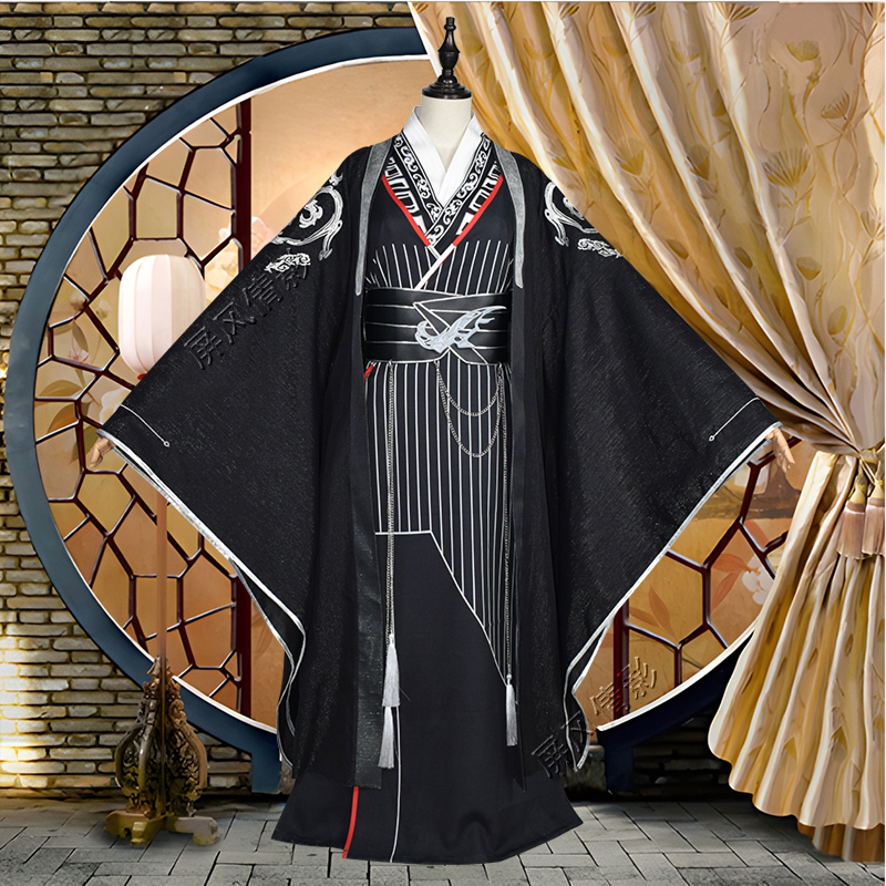 屏风倩影国风cos服王麻子套装
