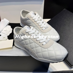 【Highest version】小香风菱格德训鞋棒球鞋运动鞋休闲板鞋女鞋