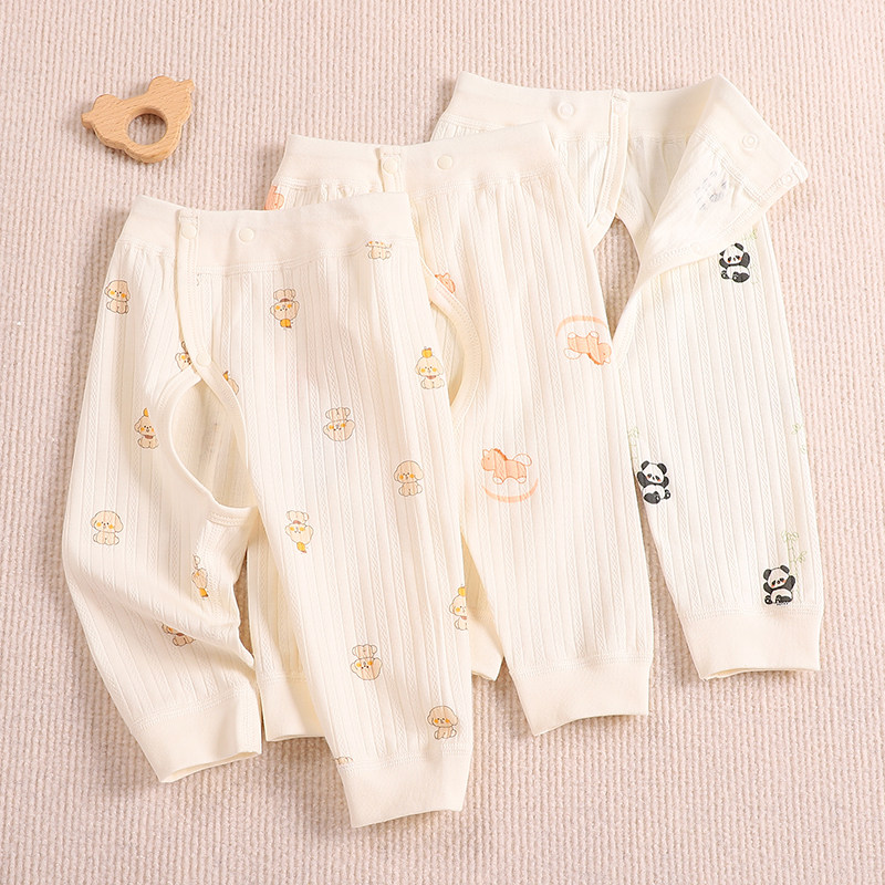 初生婴儿春秋季可调节开裆裤纯棉薄长裤男童裤子护肚暗扣女宝打底,童装/婴儿装/亲子装,保暖裤,淘宝优惠券,粉丝福利购,淘宝优惠卷