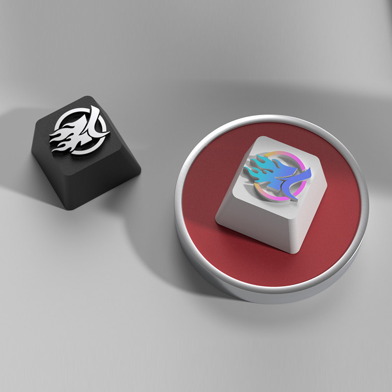 keycool/凯酷 金属键帽 定制键帽 ESC键帽替换机械键盘金属键帽