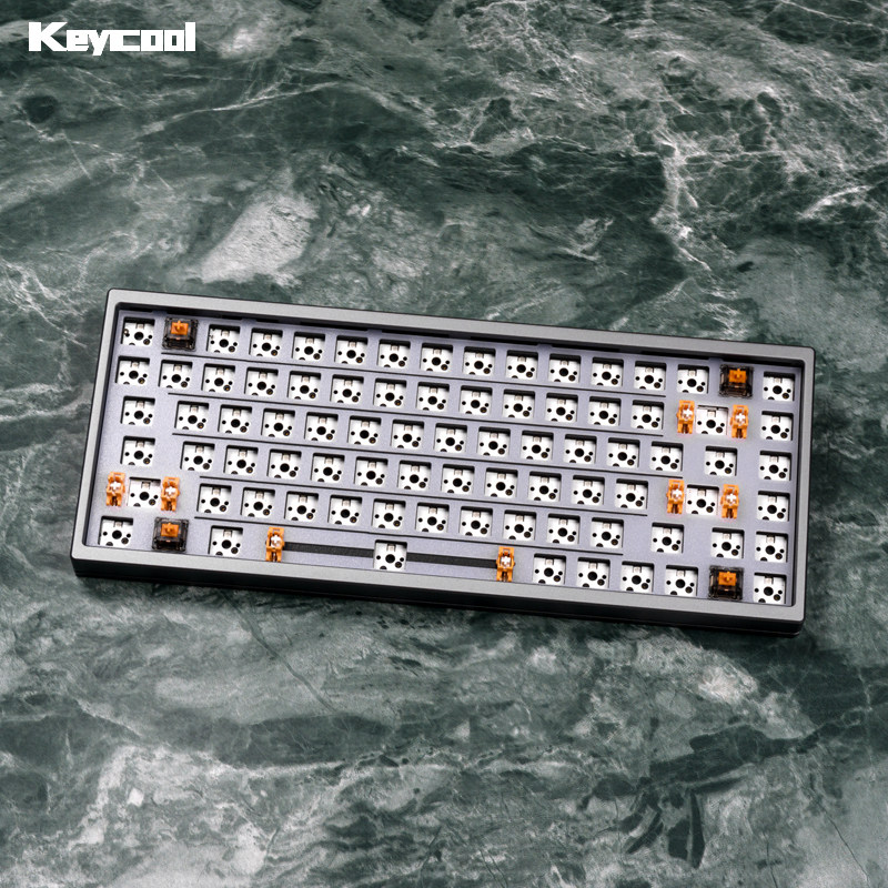 keycool/凯酷 Mixakye系列 K84 全金属CNC机械键盘DIY套件